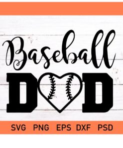 Baseball Dad SVG