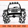 Monster jeep svg