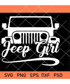 Jeep Girl SVG