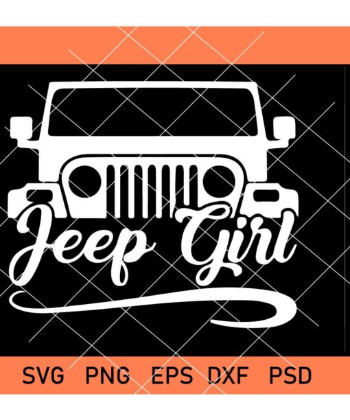 Jeep Girl SVG