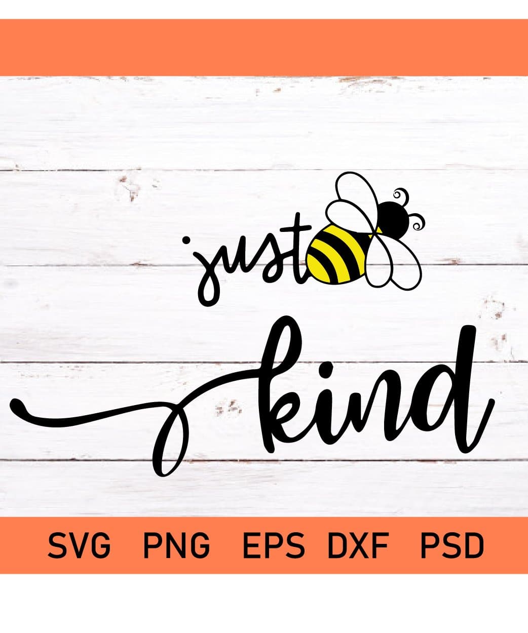 Be Kind Bee SVG