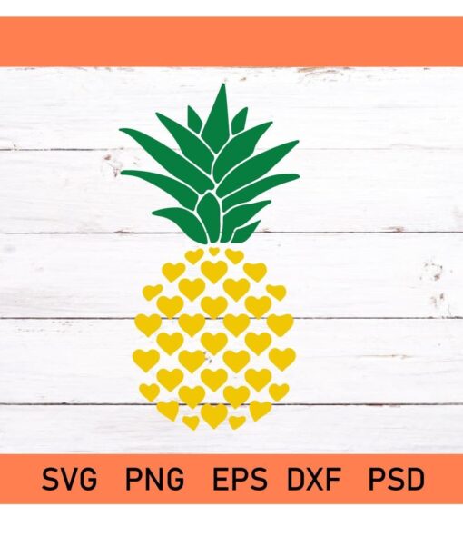 summer pineapple svg