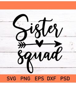 Sister Squad SVG