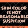 skin color is not reasonable suspicion