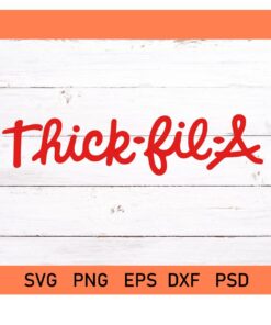 Thick Fil A SVG