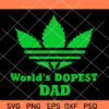World's Dopest Dad svg