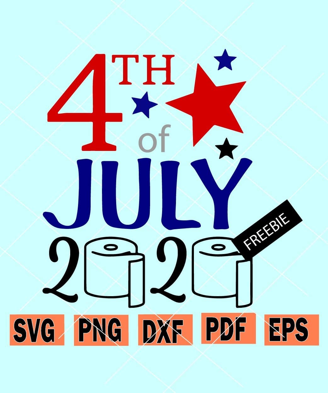 4th of July SVG free
