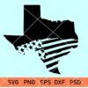 Distressed Texas flag svg