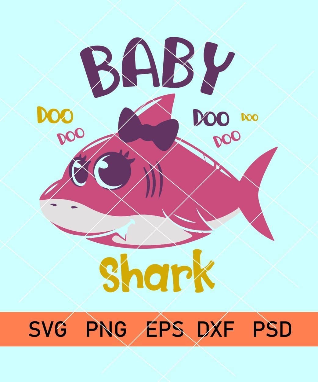 Free Free 285 Baby Shark Family Svg Free SVG PNG EPS DXF File