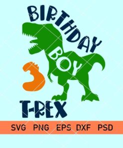 Dinosaur Birthday Svg