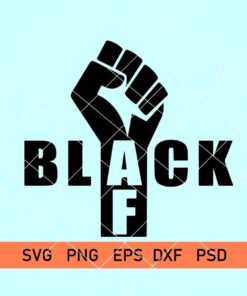 Black AF SVG