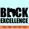 Black excellence svg