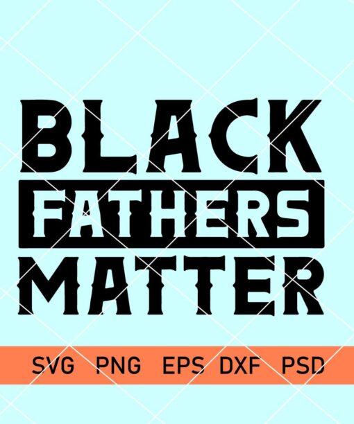 Black father svg