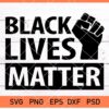 Black Lives Matter SVG
