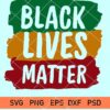 Black Lives Matter Svg