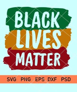 Black Lives Matter Svg