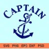 Captain Anchor SVG