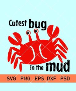 Cutest Bug in the Mud SVG