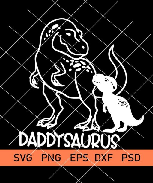 Daddysaurus rex svg