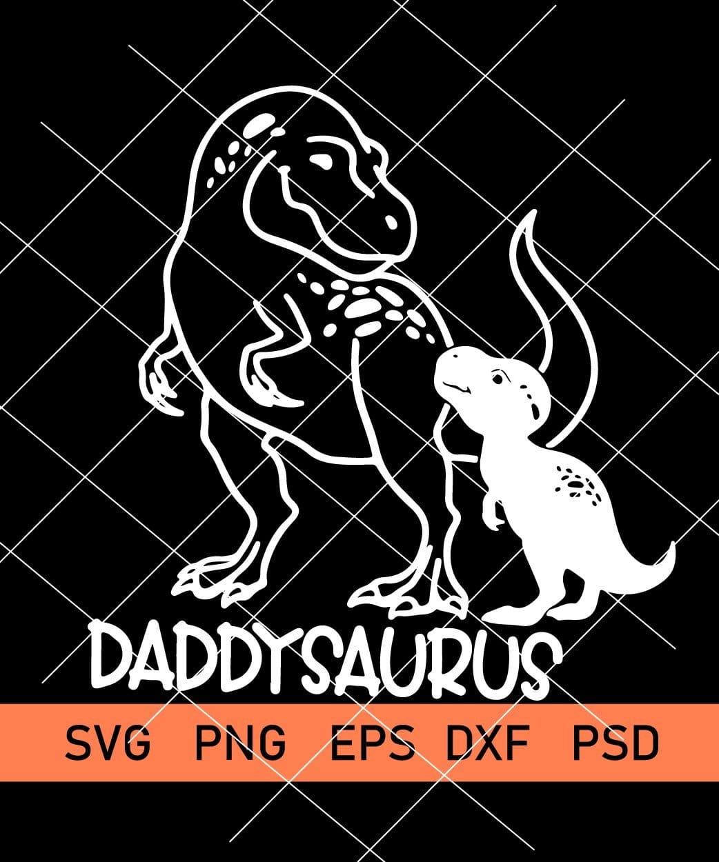 Download Daddysaurus rex svg, Daddy dinosaur svg, Dad T-rex svg ...