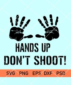 Hands up don't shoot svg