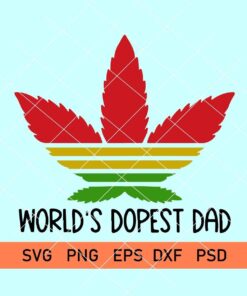 World’s Dopest Dad SVG