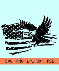 Patriotic Eagle Svg