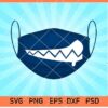 Sharp teeth face mask design