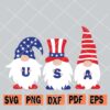 4th of July Gnomes SVG