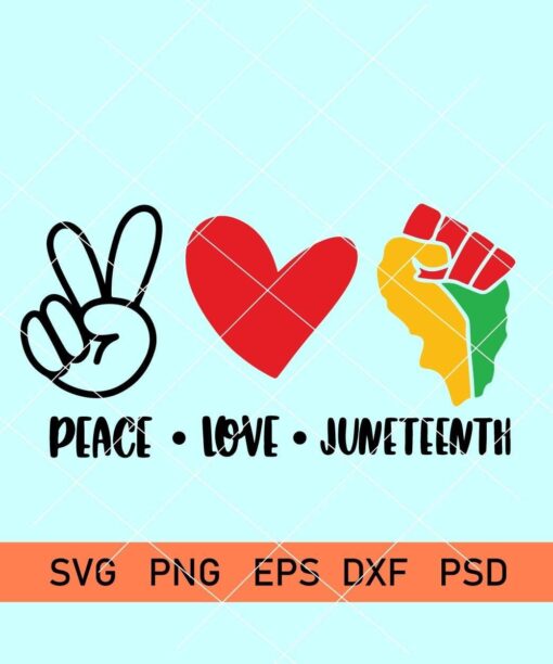 juneteenth svg