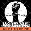 Juneteenth SVG