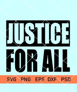 Justice for all svg