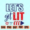 Let's Get Lit SVG