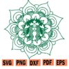 Starbucks mandala svg