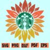 starbucks sunflower svg