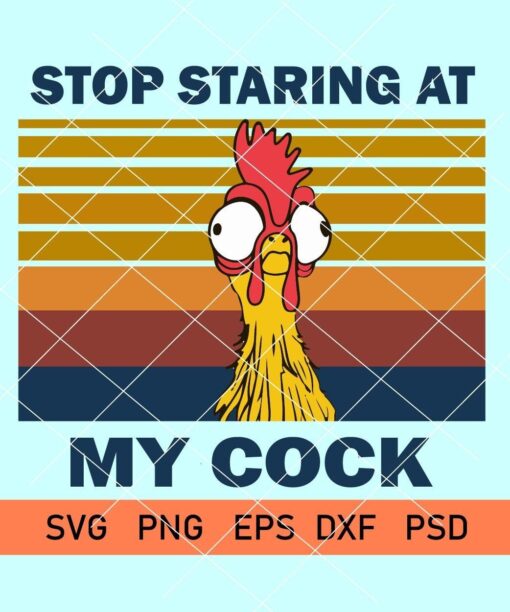 Stop staring at my cock SVG