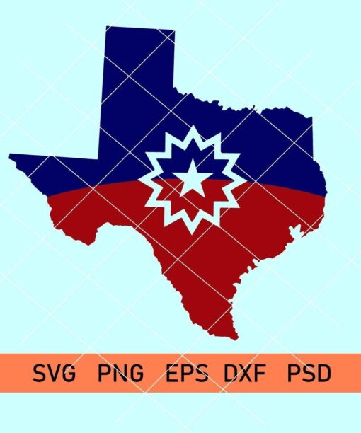 texas juneteenth svg