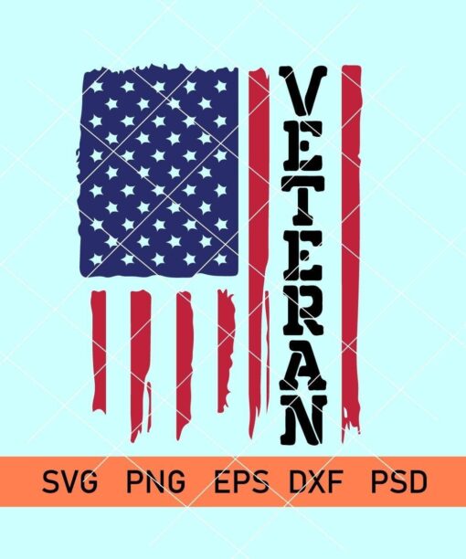 Veteran of The United States SVG