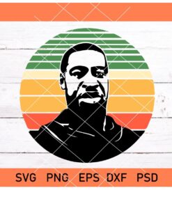 Vintage George Floyd SVG