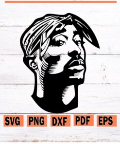 Tupac Shakur svg