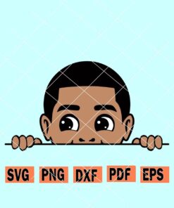 peek a boo boy svg