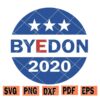 Bye don 2020 svg