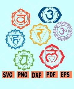 Chakra symbols svg