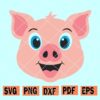 Pig Face Svg