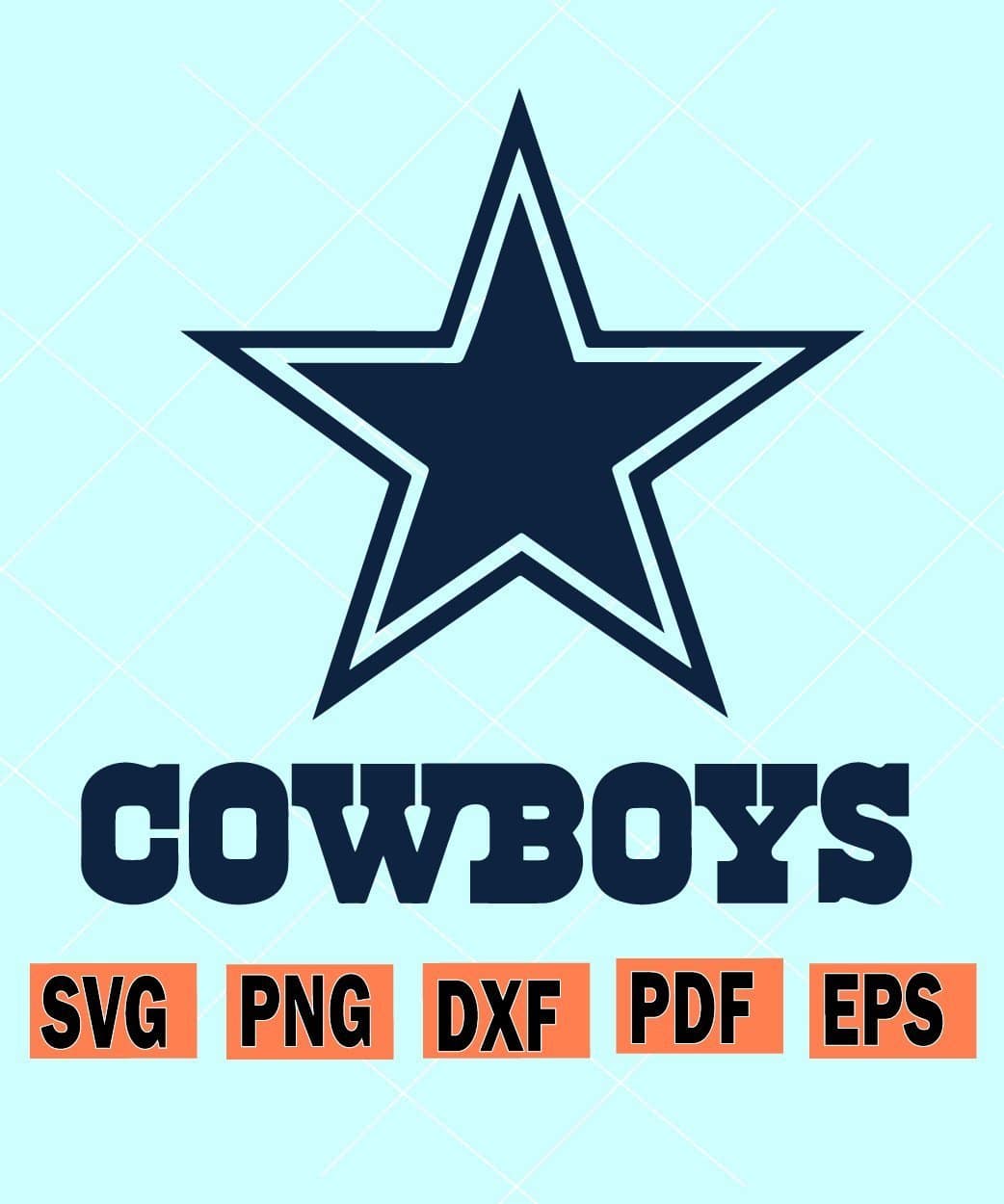 Dallas Cowboys Logo svg, cowboys cricut file, dallas cowboys svg