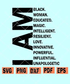 Black educated svg