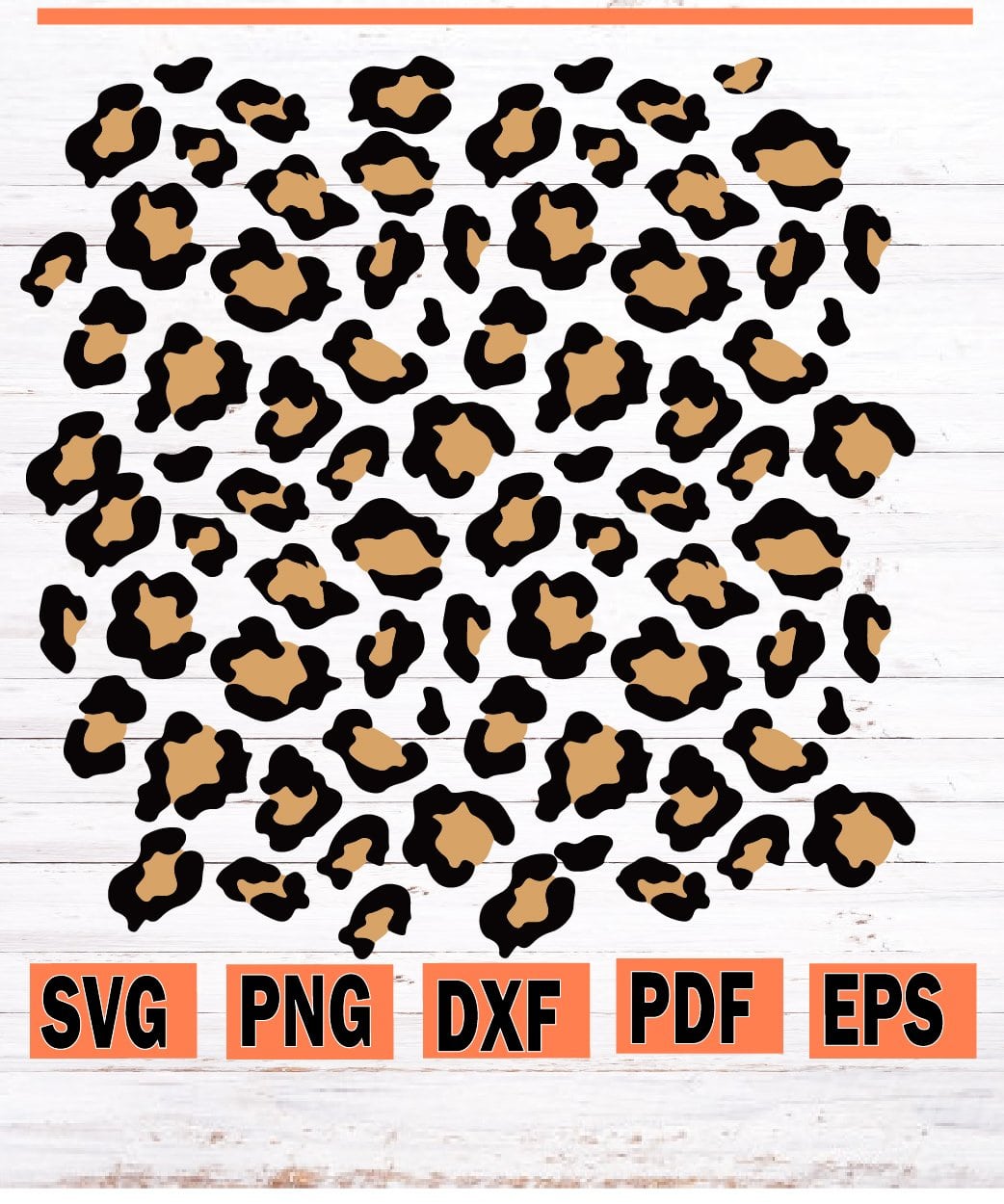 Layered Leopard Print SVGs, Leopard SVG, Leopard Texture Svgs, Cheetah Print,  Two Color Layered Leopard Pattern for Cricut, Vinyl Decal File - So Fontsy