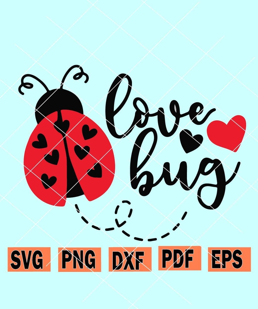 Love Bug SVG