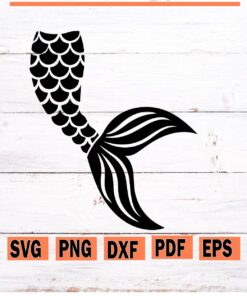 Mermaid tail svg