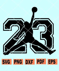 Michael Jordan 23 svg